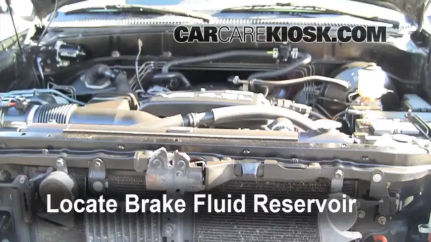 2006 Toyota Tundra SR5 4.7L V8 Crew Cab Pickup Brake Fluid Check Fluid Level